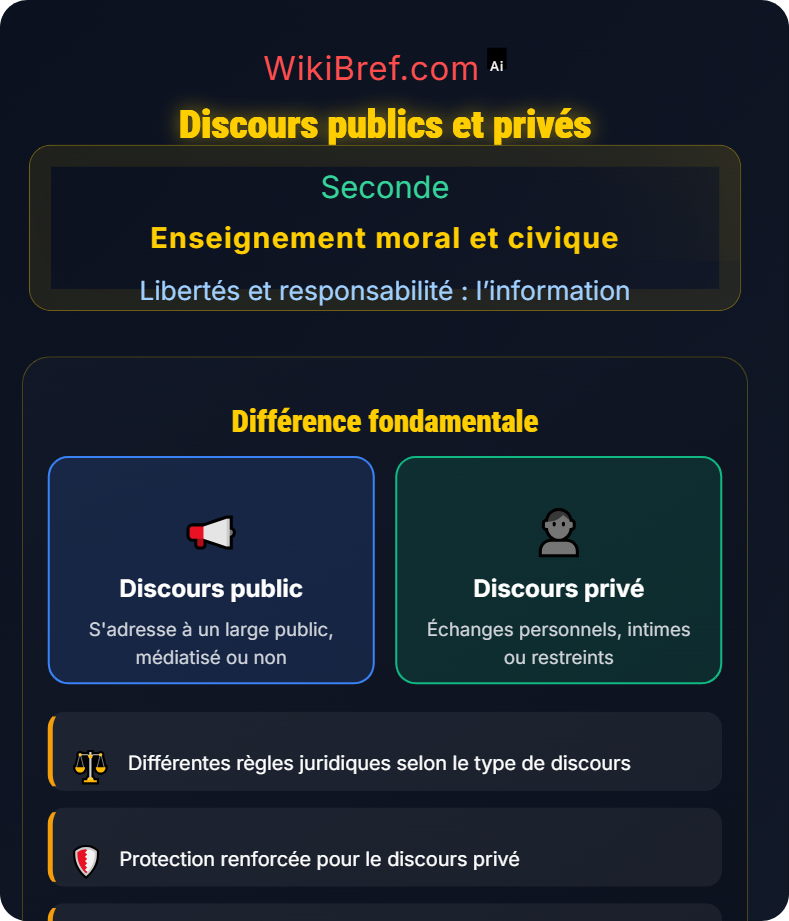 La liberté d’expression Libertés et responsabilité : l’information