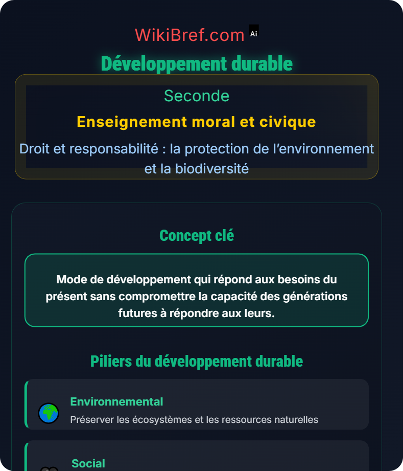 Les droits environnementaux et la transition écologique Droit et responsabilité : la protection de l’environnement et la biodiversité