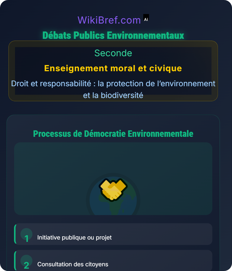 S’engager pour une démocratie environnementale Droit et responsabilité : la protection de l’environnement et la biodiversité