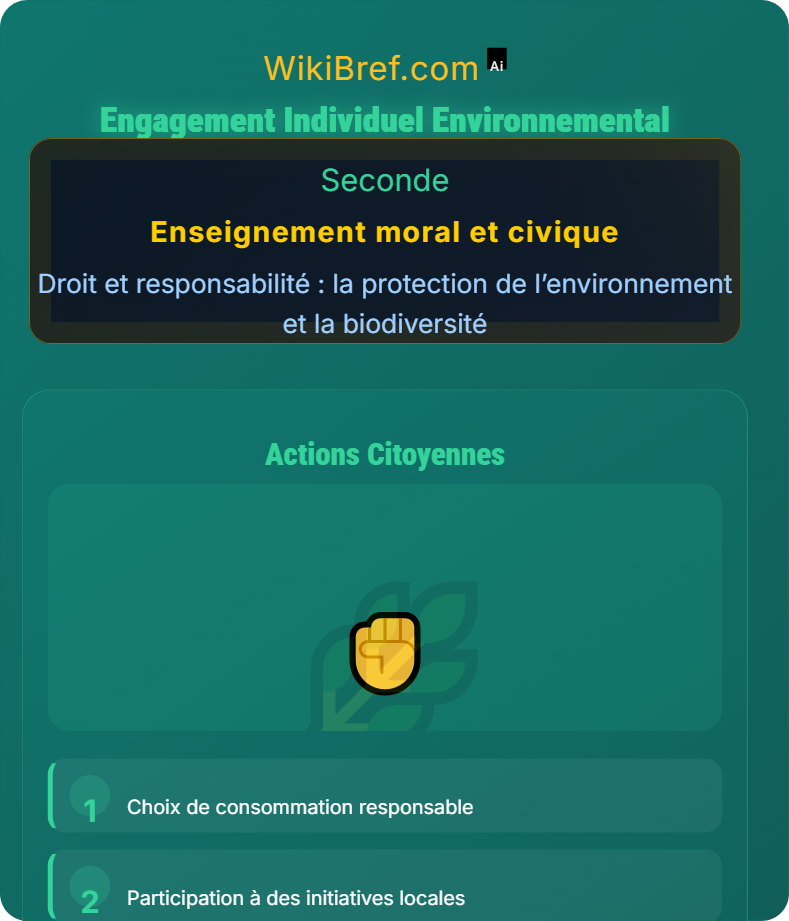 S’engager pour une démocratie environnementale Droit et responsabilité : la protection de l’environnement et la biodiversité