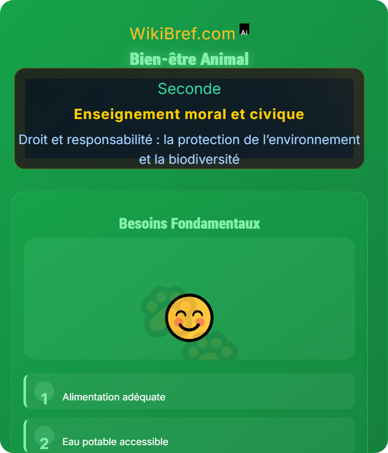 Quelle protection et quels droits pour les animaux ? Droit et responsabilité : la protection de l’environnement et la biodiversité