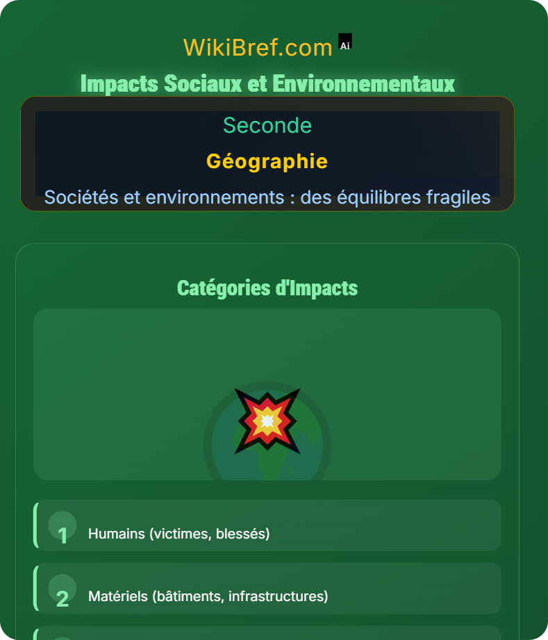 Les sociétés face aux risques Sociétés et environnements : des équilibres fragiles