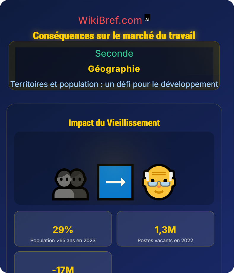 Enjeux et défis du vieillissement de la population : l’exemple du Japon Territoires et population : un défi pour le développement