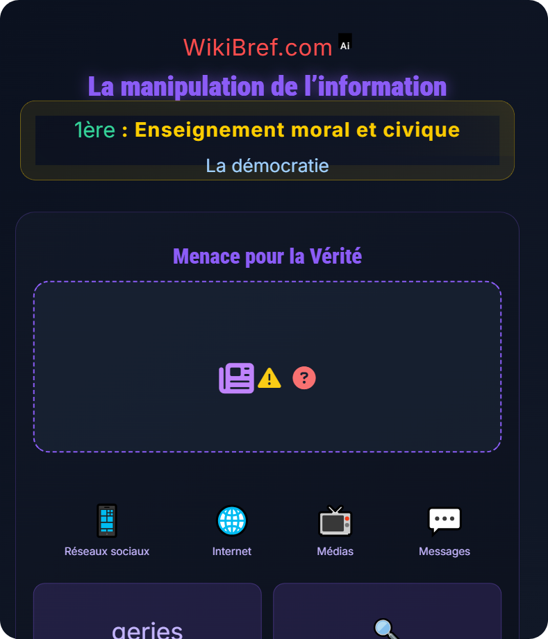 Les menaces contre la démocratie La démocratie