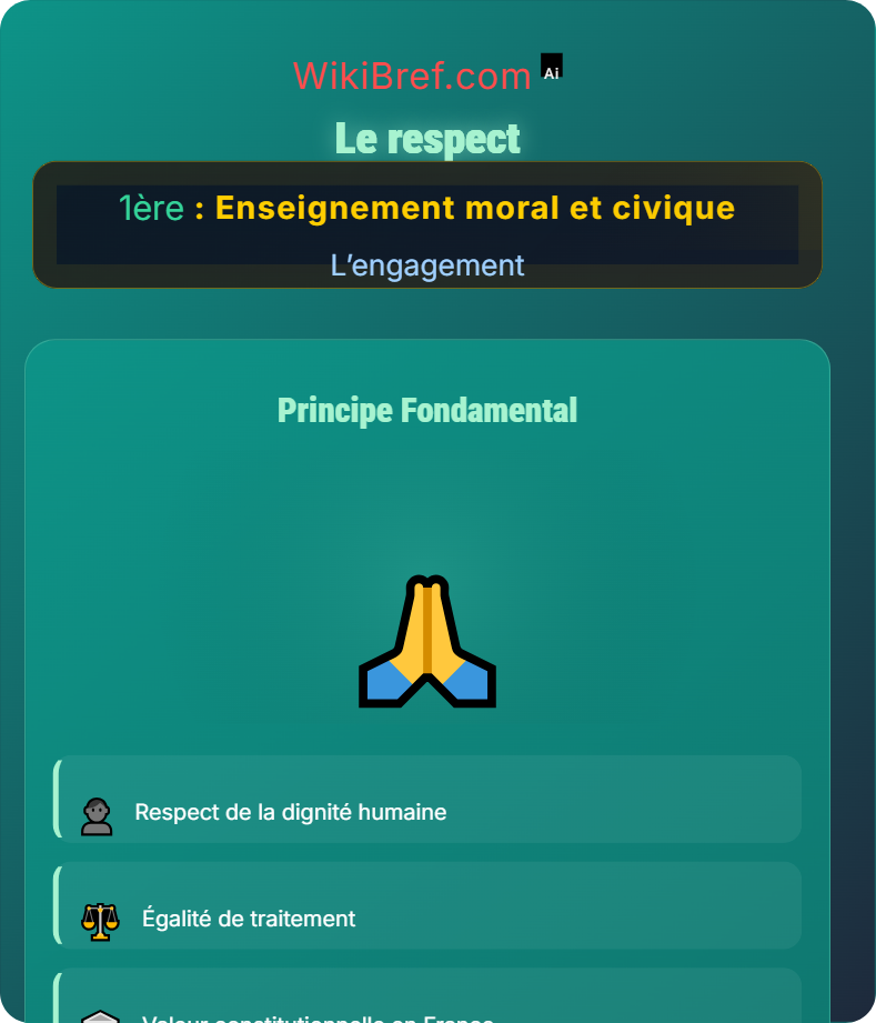Les valeurs de l’engagement L’engagement