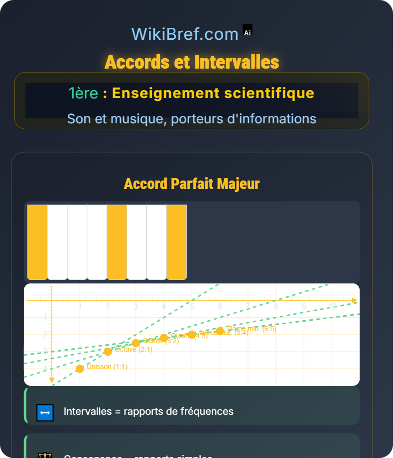 La musique ou l'art de faire entendre les nombres Son et musique, porteurs d'informations