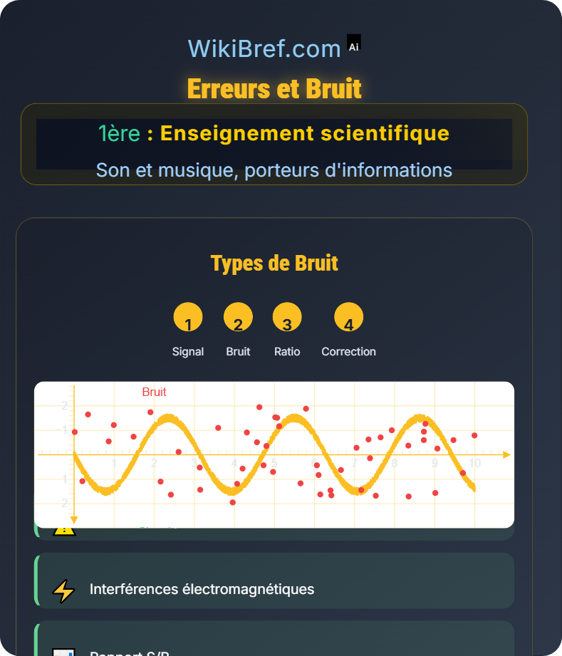 Le son comme information à coder Son et musique, porteurs d'informations