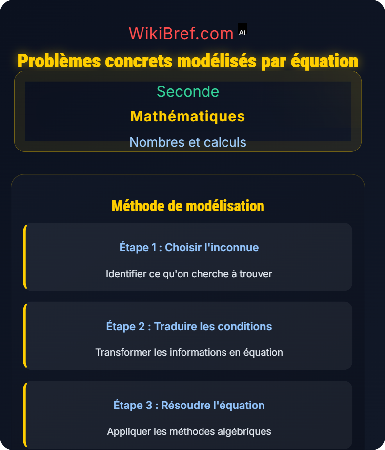 Équations du premier degré Nombres et calculs