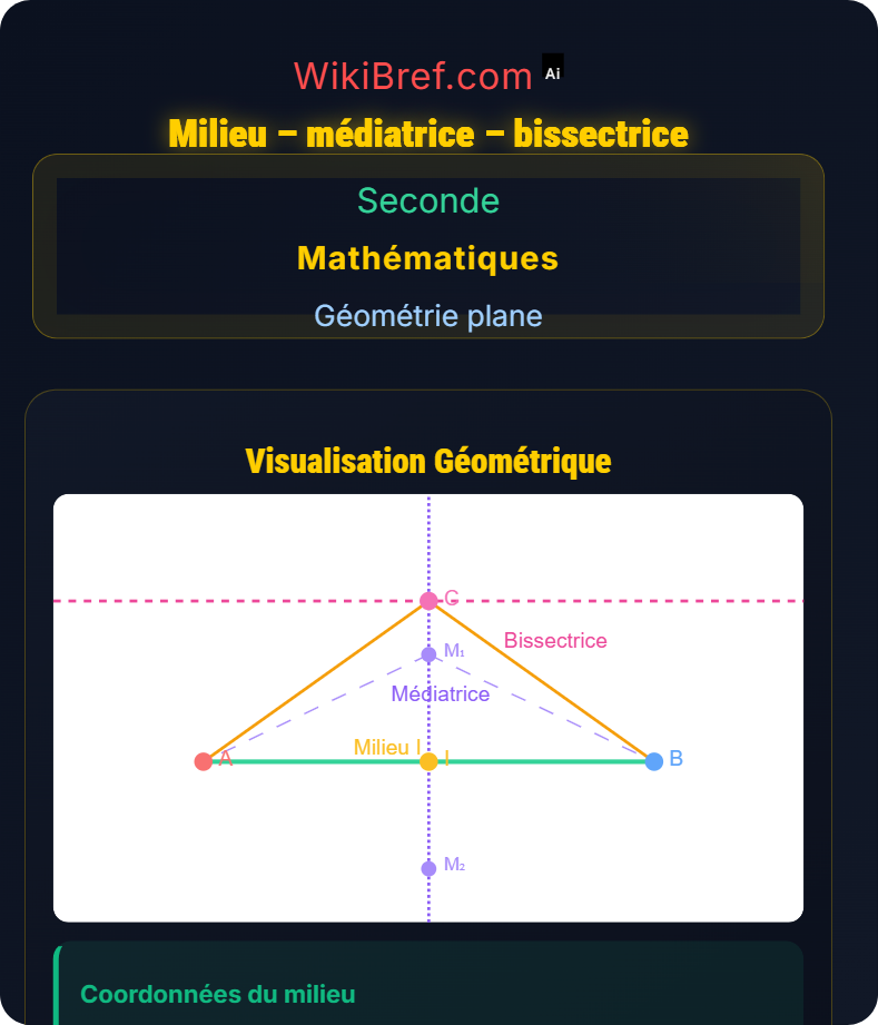 Notions de base de géométrie plane Géométrie plane