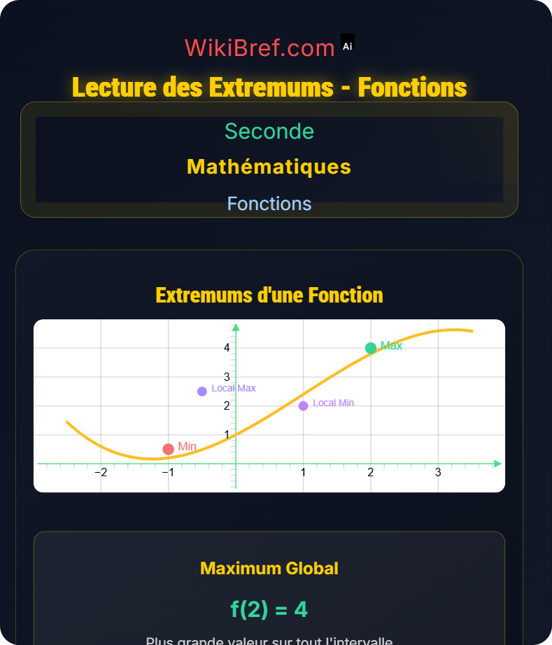 Variations de fonctions Fonctions