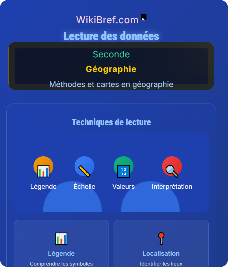 Analyse de cartes thématiques Méthodes et cartes en géographie