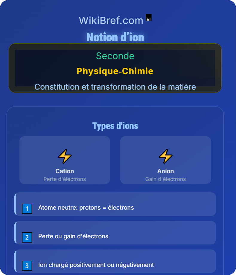 Structure de l’atome Constitution et transformation de la matière