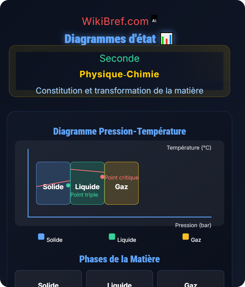 Transformations physiques Constitution et transformation de la matière