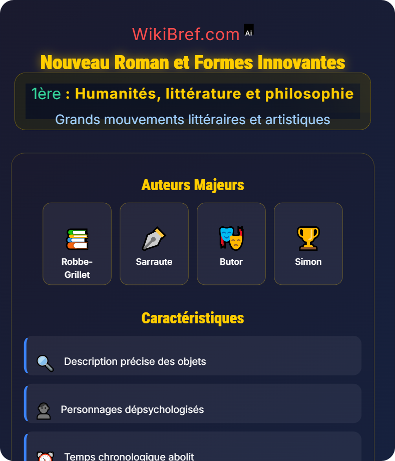 Courants du XXᵉ siècle Grands mouvements littéraires et artistiques