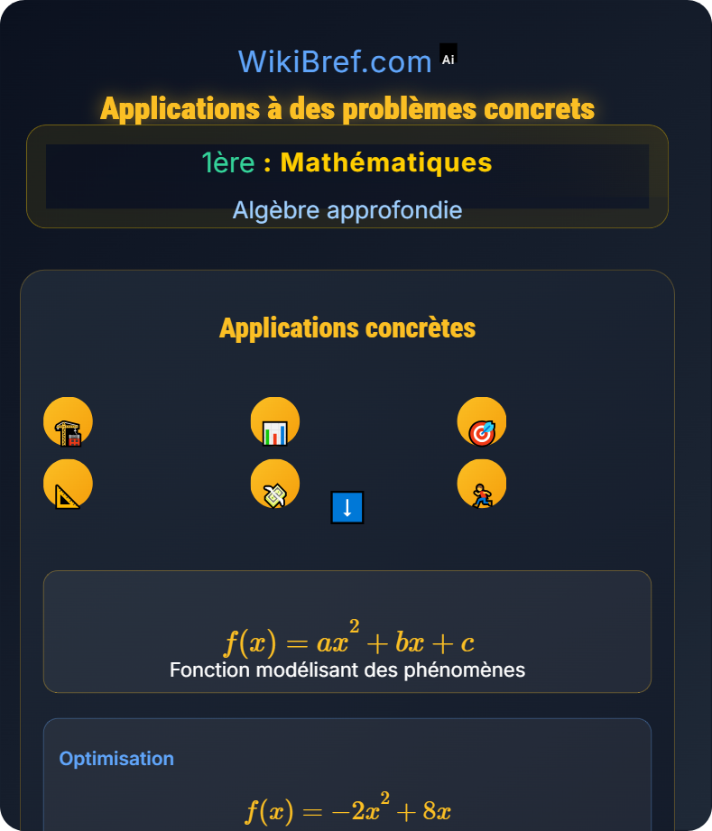 Le second degré Algèbre approfondie