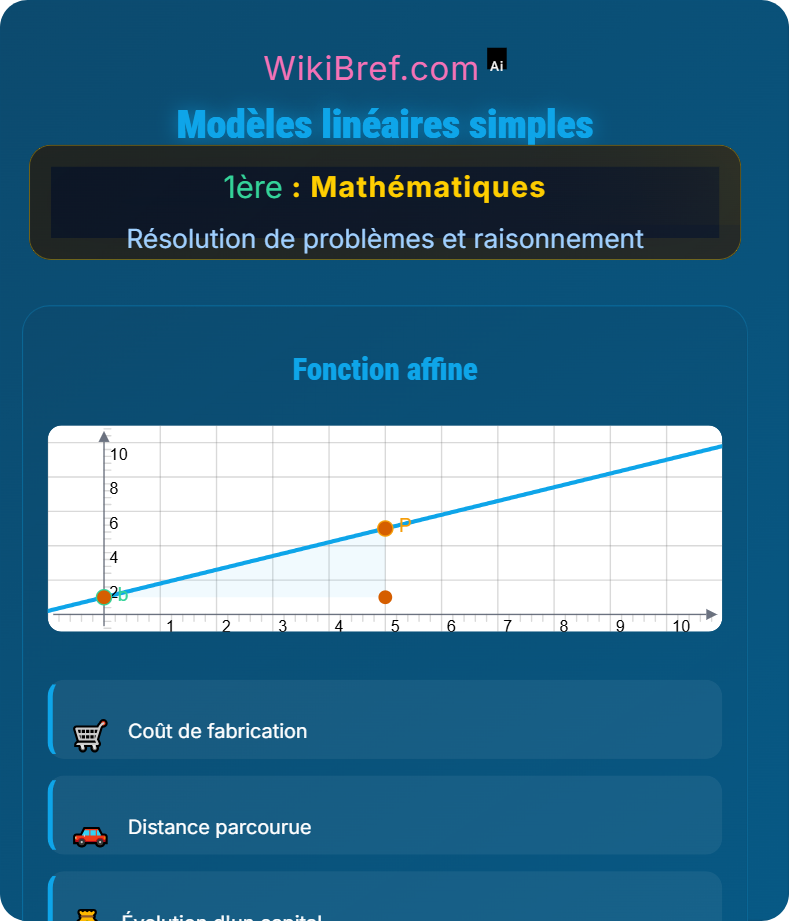 Modélisation mathématique Résolution de problèmes et raisonnement