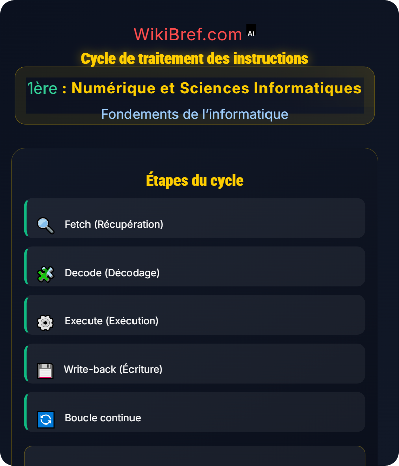 Architecture des ordinateurs Fondements de l’informatique