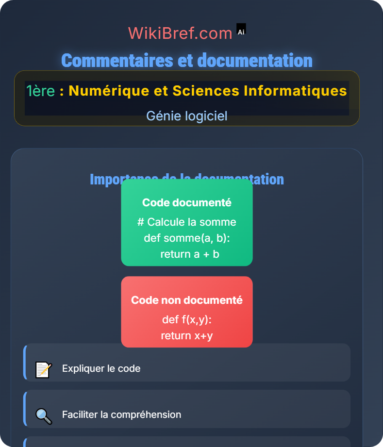 Structure du code Génie logiciel