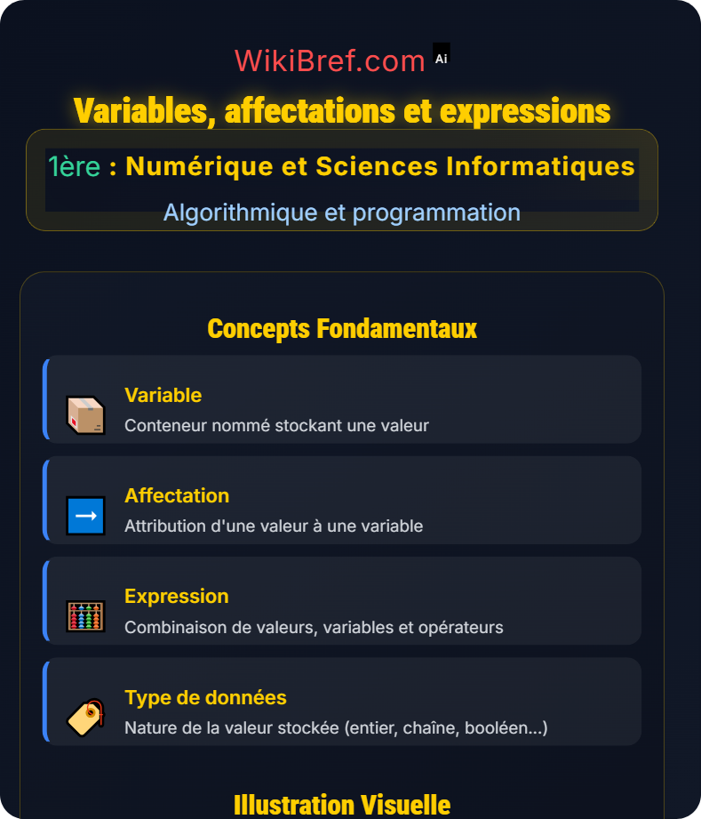 Notions de base d’algorithmique Algorithmique et programmation