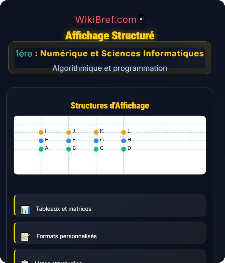 Entrées/Sorties et interaction Algorithmique et programmation