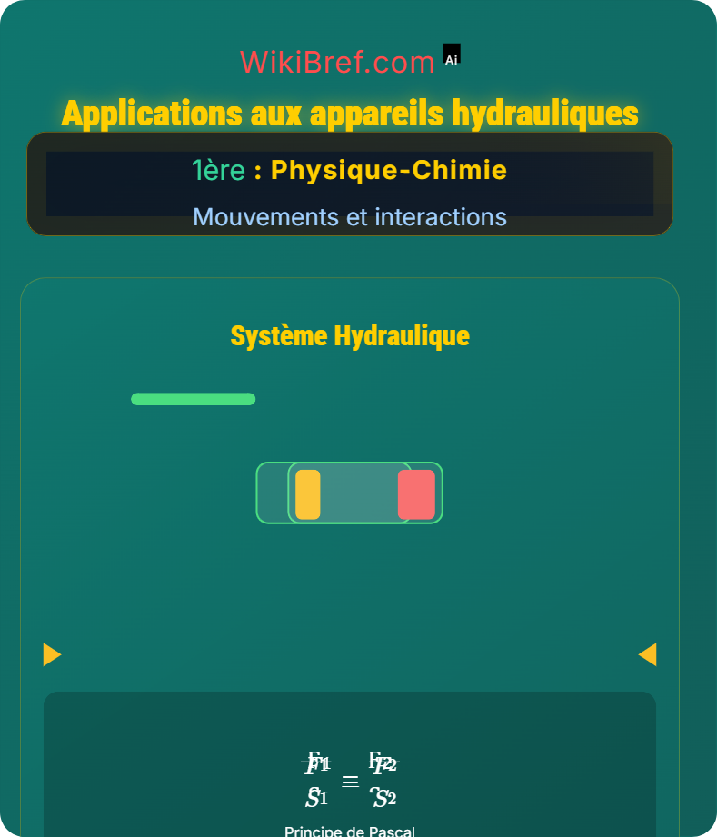 Statique des fluides Mouvements et interactions