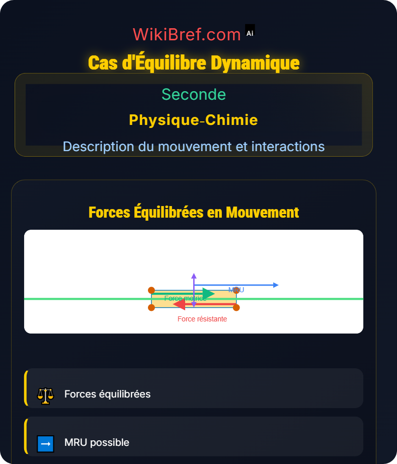 Principe d’inertie Description du mouvement et interactions