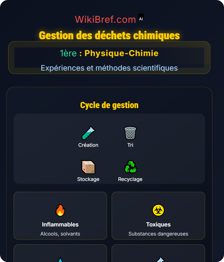 Sécurité en laboratoire Expériences et méthodes scientifiques