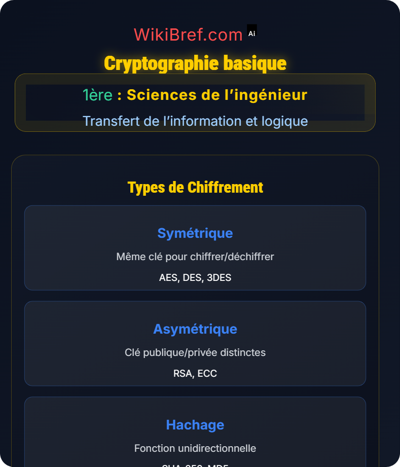 Réseau de données et sécurité Transfert de l’information et logique