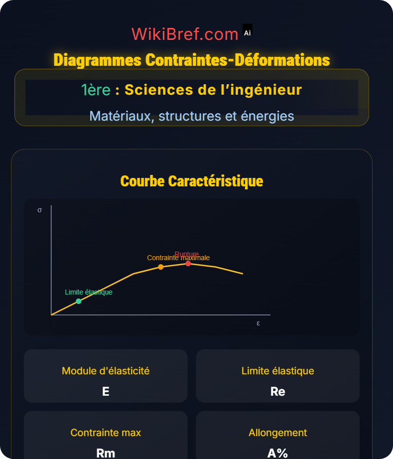 Structures et contraintes Matériaux, structures et énergies