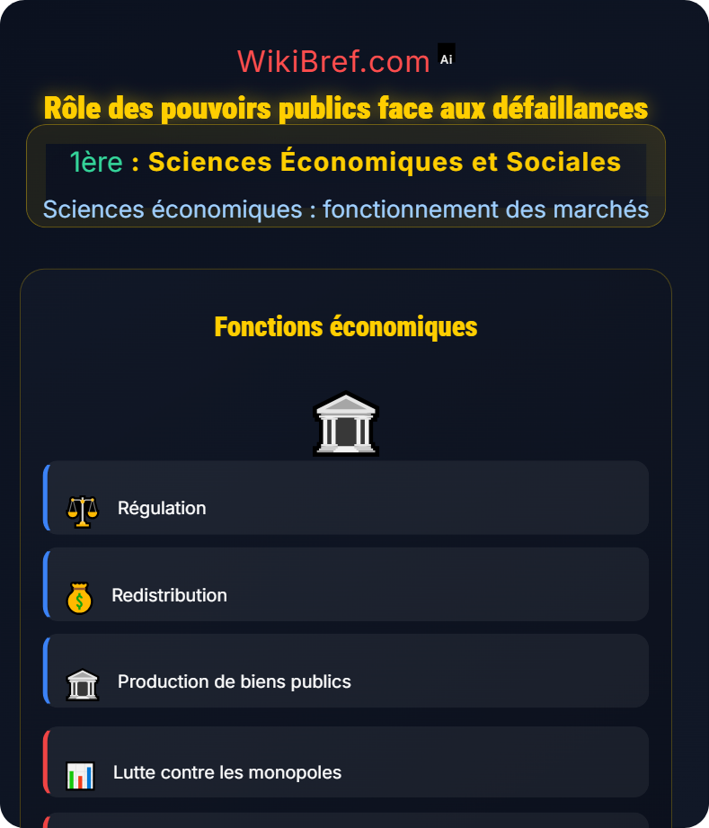 Quelles sont les principales défaillances du marché ? Sciences économiques : fonctionnement des marchés