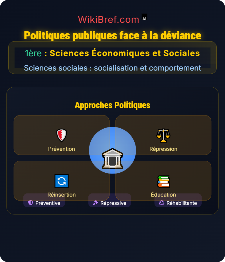 Quels sont les processus sociaux qui contribuent à la déviance ? Sciences sociales : socialisation et comportement