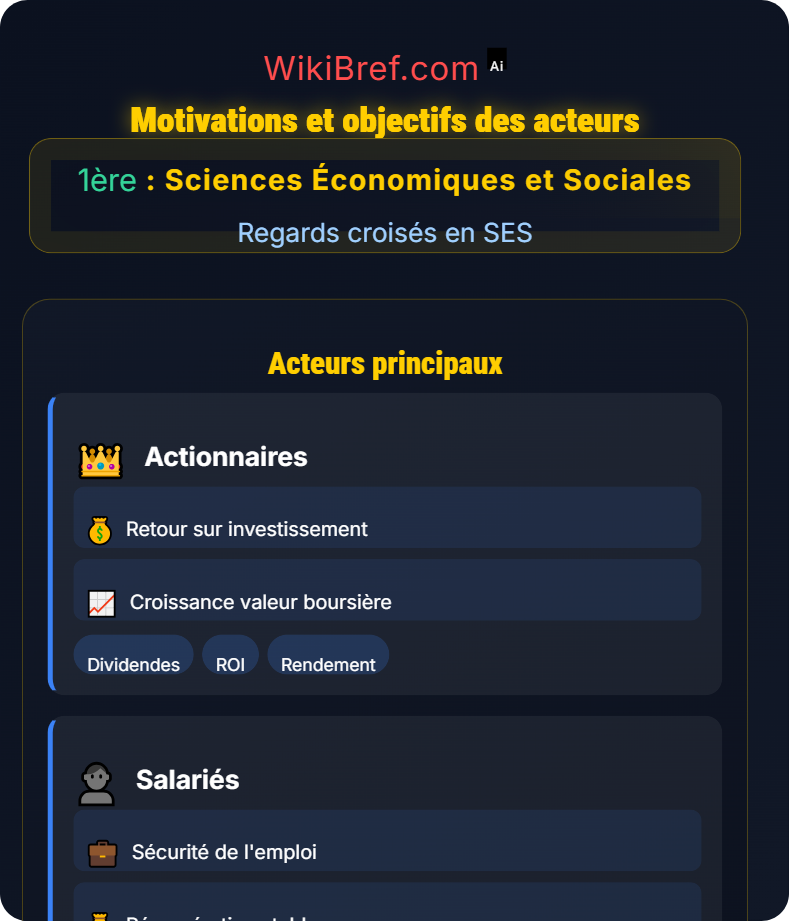 Comment les entreprises sont‑elles organisées et gouvernées ? Regards croisés en SES
