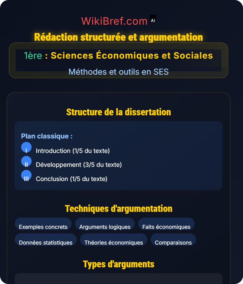 Méthodologie de la dissertation en SES Méthodes et outils en SES