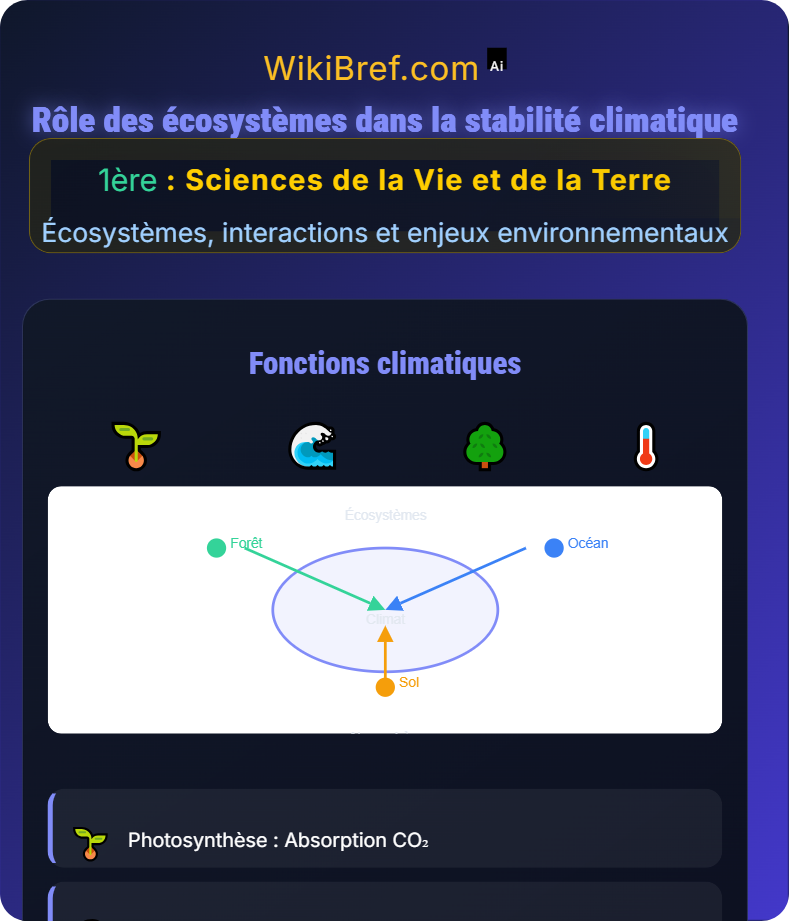 Services écosystémiques Écosystèmes, interactions et enjeux environnementaux