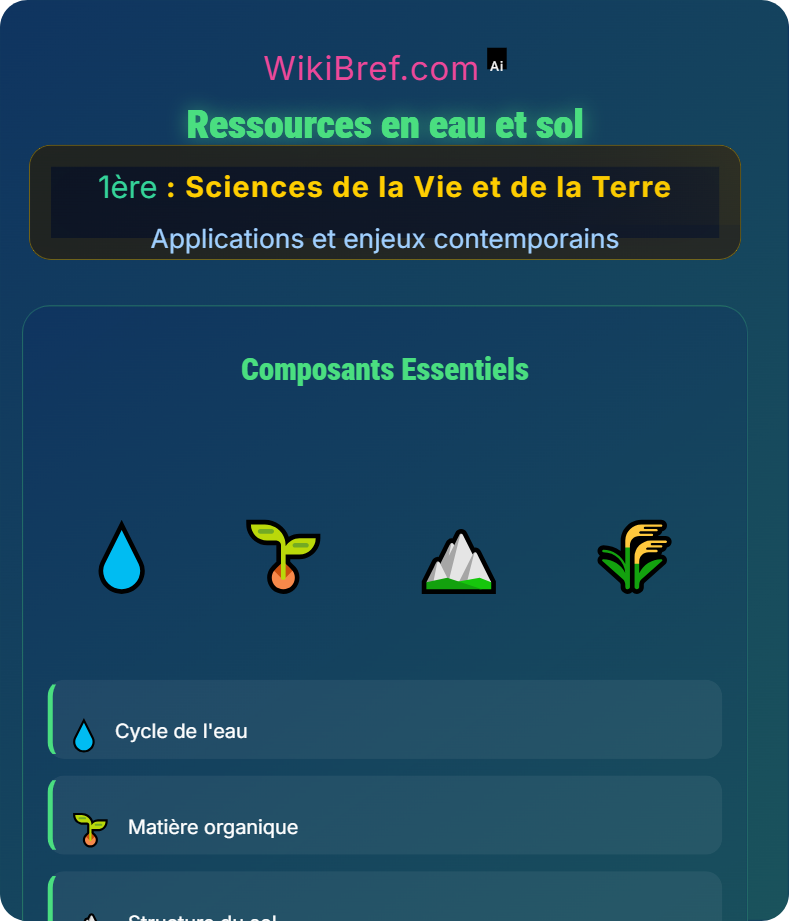 Ressources naturelles et gestion durable Applications et enjeux contemporains