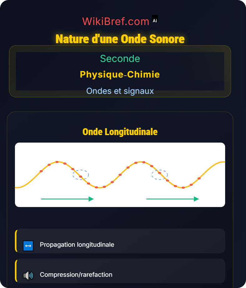 Émission et propagation d’un signal sonore Ondes et signaux
