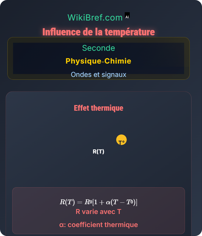 Loi d’Ohm et résistance électrique Ondes et signaux