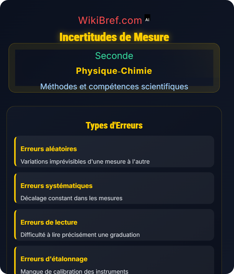 Mesures et unités Méthodes et compétences scientifiques