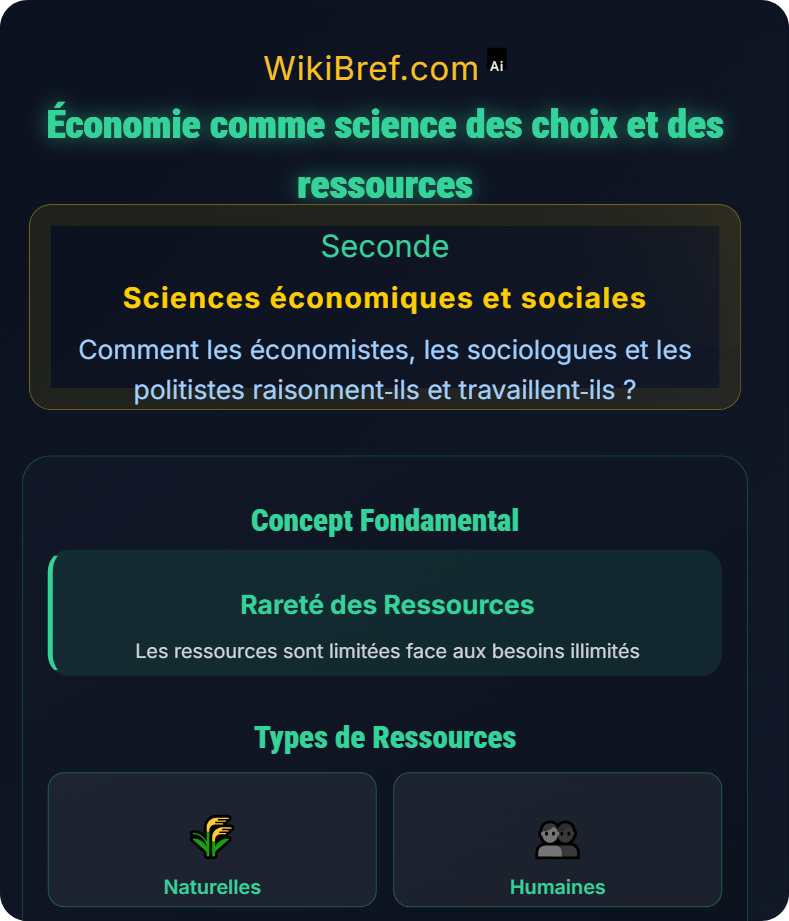 Principes de base de l’économie Comment les économistes, les sociologues et les politistes raisonnent‑ils et travaillent‑ils ?