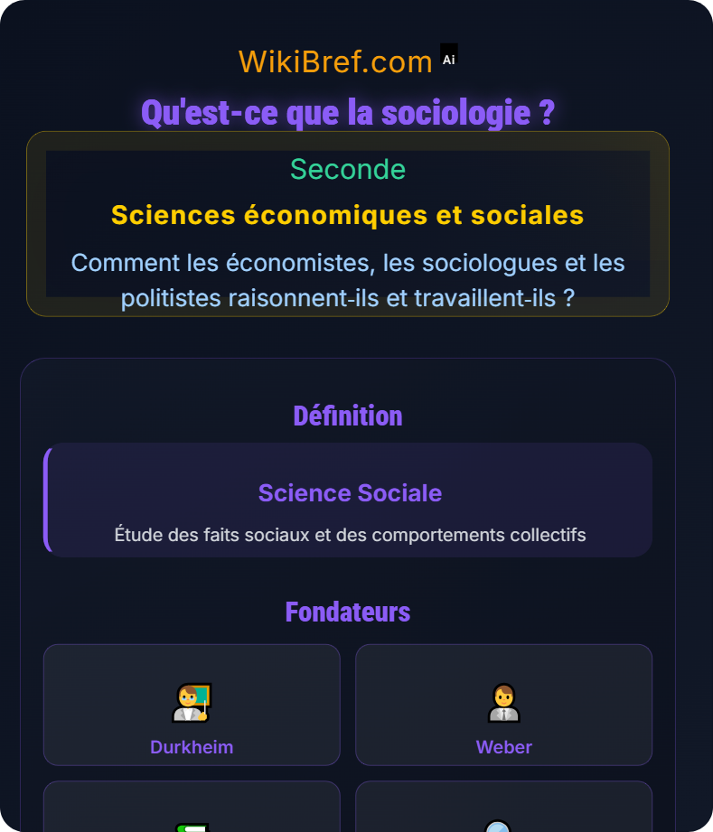Introduction à la sociologie Comment les économistes, les sociologues et les politistes raisonnent‑ils et travaillent‑ils ?