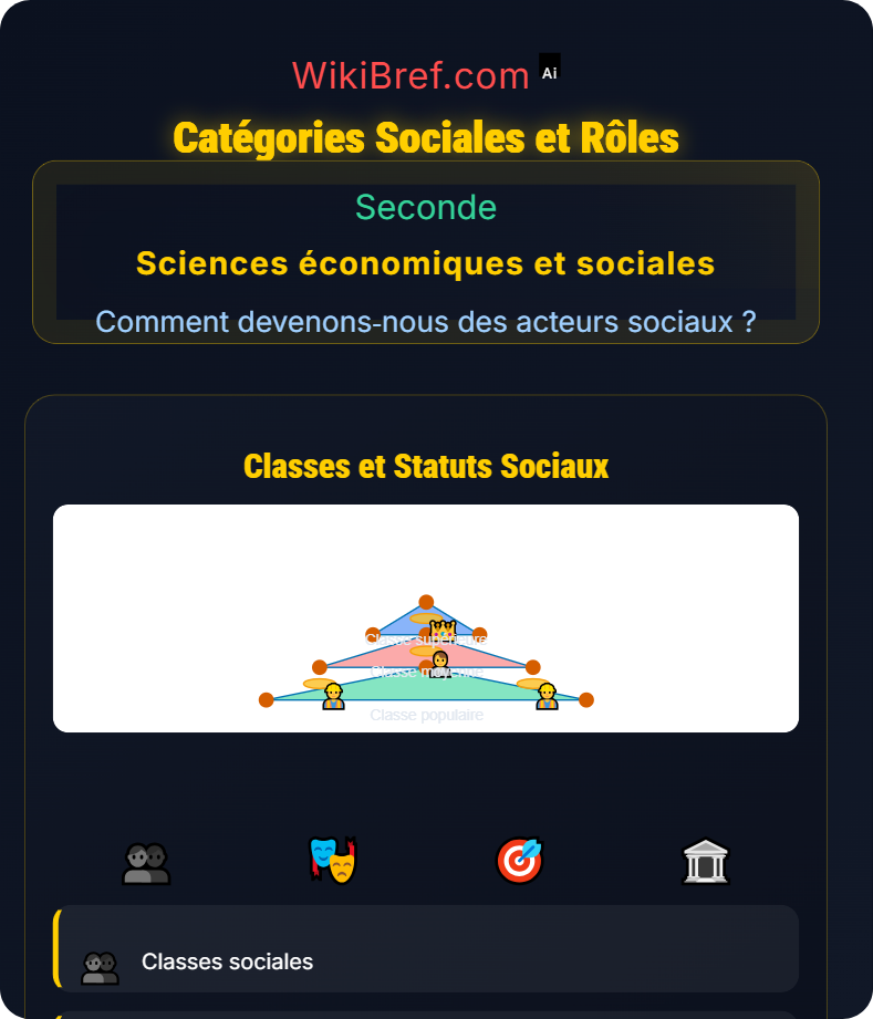 La construction de l’identité sociale Comment devenons‑nous des acteurs sociaux ?