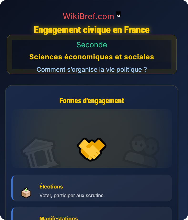 Les acteurs de la vie politique démocratique Comment s’organise la vie politique ?