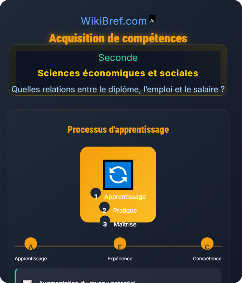 Diplôme et capital humain Quelles relations entre le diplôme, l’emploi et le salaire ?
