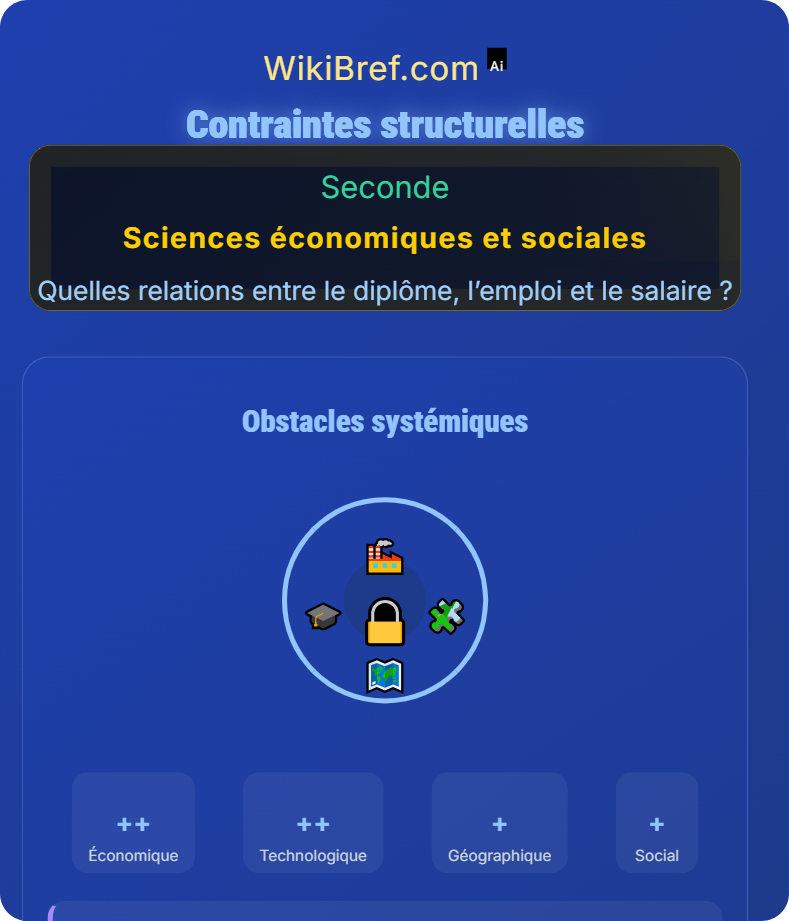 Causes du chômage et qualification Quelles relations entre le diplôme, l’emploi et le salaire ?