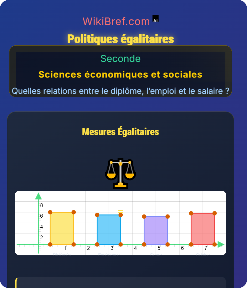 Salaire : influence du diplôme, expérience, genre et origine Quelles relations entre le diplôme, l’emploi et le salaire ?