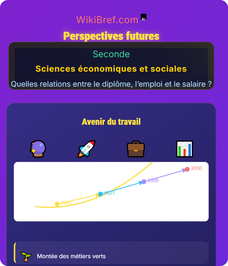 Transitions et mobilités professionnelles Quelles relations entre le diplôme, l’emploi et le salaire ?