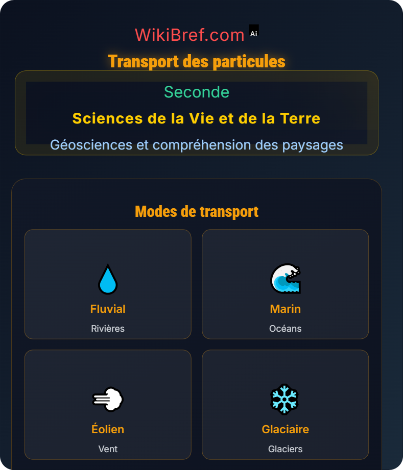 Sédimentation et roches sédimentaires Géosciences et compréhension des paysages