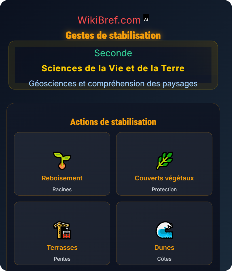 Érosion et activité humaine Géosciences et compréhension des paysages