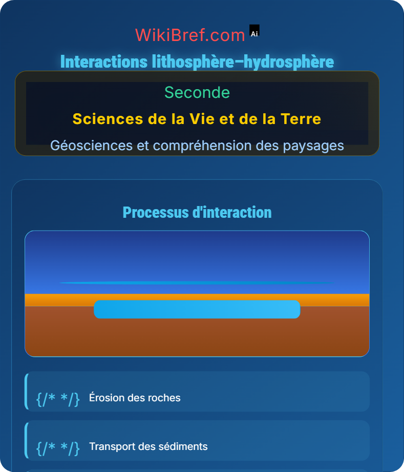 Formation et évolution des paysages Géosciences et compréhension des paysages