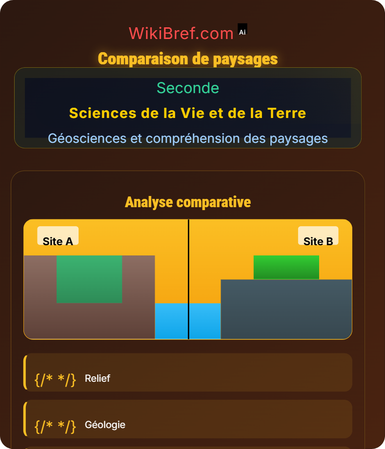 Formation et évolution des paysages Géosciences et compréhension des paysages